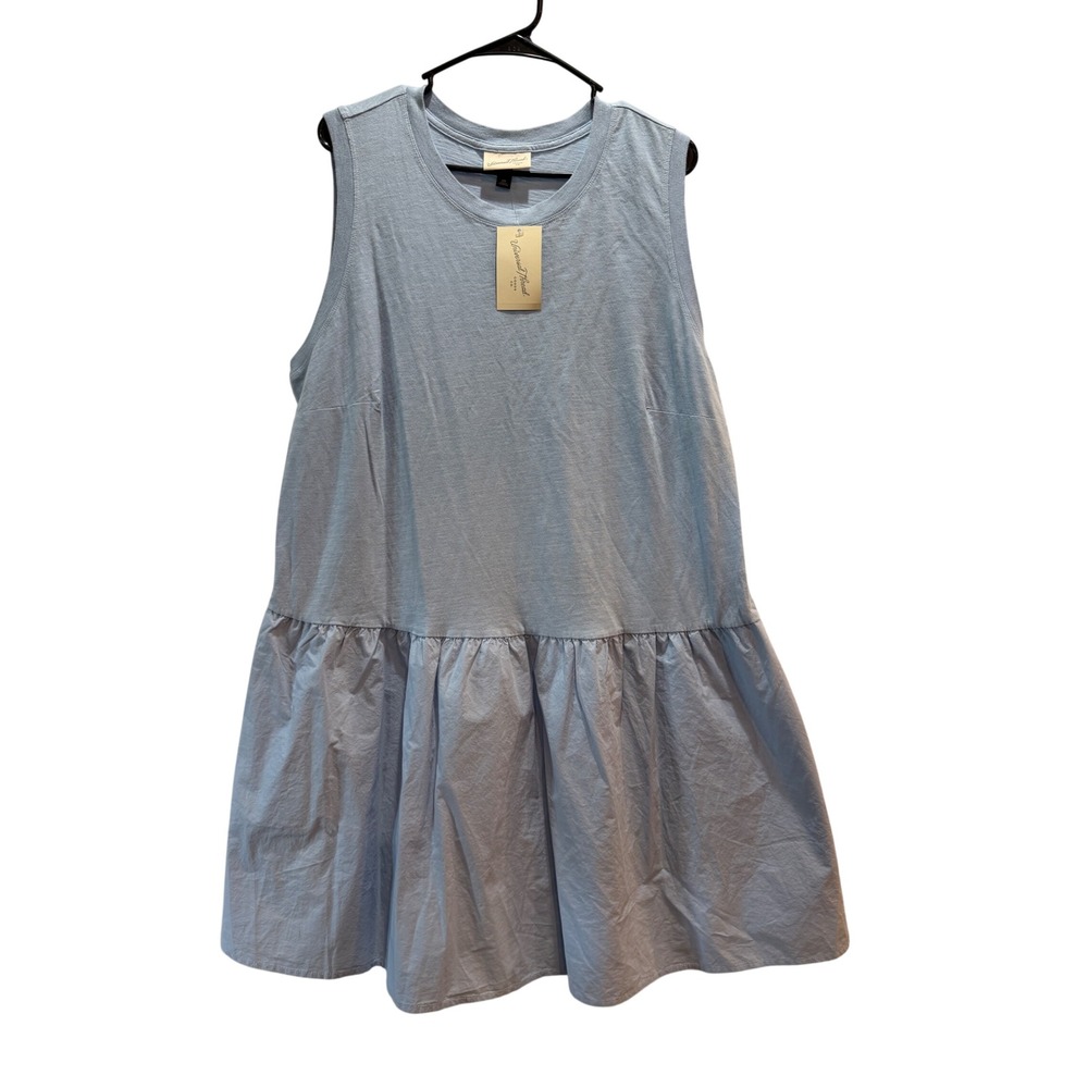 Universal Thread Light Blue Sleeveless Mini Dress